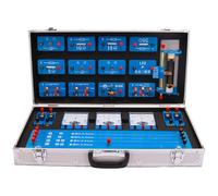 Boîte d'expérimentation électrique magnétique - 18 pièces d'équipement d'expérimentation physique pour enseignement et affichage, facilement adsorbées sur tableau noir