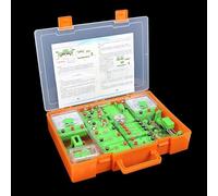 Boîte D'expérimentation Pliable For Circuits Électromagnétiques, Ressort | Kit Physique À Bornes Rapides For Les Tests De Circuits En Série Et Parallèles