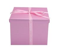 Boîte D'explosion DIY - Boite Cadeau Creative, Coffret Cadeau D'explosion De Surprise, Carré Explosion Box, Fait Main pour Le Scrapbooking, Les Anniversaires, La Saint Valentin, Les Mariages (Rose)