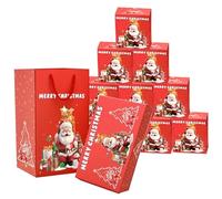 Boîte d'explosion pour de l'argent, boîte d'explosion de Noël pour l'argent enveloppe pliante avec 10 rebonds pour la proposition 'anniversaire 'anniversaire Noël rouge