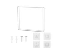 Boîte D'Exposition Murale Universelle pour CD, Armoire de Rangement Transparente pour Livres, Disques et Autres, Présentoir Décoratif en Acrylique