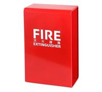 boîte d'extincteur, Support d'extincteur, Lot de 2, 5 kg, Multicolore, Plusieurs Tailles, for remorque, Magasin, hôtel, Hall(Red,Size M)