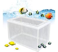 Boîte D'incubateur De Poisson - Net De Séparation De La Fissh Juvénile, Éleveurs De Maille Boxx, Boîte D'isolement du Réservoir De Poisson | Boîte De Reproduction De Poissons avec Aspiration, Éleveur