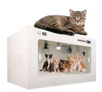Boîte D'incubateur Pour Animaux De Compagnie, Incubateur Pour Chiots Et Chatons, Grande Couveuse Animaux Compagnie Avec Chauffage, Couveuses Et Incubateurs, Pour Chiots, Chatons,60*50*50cm