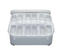 Boîte d'incubateur Reptile - Small Reptile Boîte de Reproduction | Boîte d'incubation Reptile | Boîte d'éclosion du Plateau d'œufs avec 12 grilles | Boîte d'éclose d'écorche d'élevage d'oeufs Boîte à