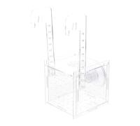 Boîte D'incubation en Acrylique pour Poissons, Séparateur Transparent | Boîte D'incubation Professionnelle, Surface Lisse sans Bavure, Ouverture Supérieure pour Nourrissage, Élevage et Isolement