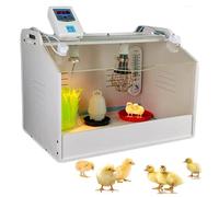 Boîte d'incubation intelligente, La boîte d'incubation de poussins réchauffe jusqu'à 15/25/35 poussins avec un ensemble d'ampoules, boîte de maintien au chaud, incubateurs d'élevage de volailles for p
