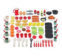 Ecoiffier Boîte dinette 2669 – Collection 100% Chef – 100 pièces – Dès 18 mois