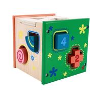 Boîte D'Intelligence En Bois, Puzzle De Forme Géométrique, Jeux De Couleur, Jouets Éducatifs D'Apprentissage Cognitif Assortis Pour Enfants