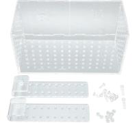 Boîte d'isolation de pisciculture Crochet transparent installation aquarium acrylique Hatchy pour réservoir 20x10x11cm / 7,9x3.9x4,3in