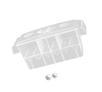 Boîte d'isolement transparente pour bébé - Avec crochets - Pour nouveau-nés et crevettes - Cloison amovible - Station d'élevage de poissons