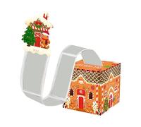Boîte Distributeur D'Argent De Noël | Conteneur Distributeur À Tiroir | Boîtes Maison En D'Épice Avec Rouleaux D'Argent Et Cartes De Noël À Tiroir | Pour La Saint-Valentin Proposition Garçons Filles A
