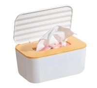 Boîte distributrice de lingettes - PP, 20x12x9,5cm, Conteneur delingettes, Grande Capacité | Distributeur de lingettes pour bébé pratique à utiliser, récipient àlingettes pour chambre d'enfant, couc