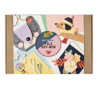 Boîte DIY en feutre Rainbow Edition, 36 pièces