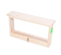 Boîte D'observation de L'élevage D'abeilles, Planche Acrylique Double Face en Bois avec évents pour des Démonstrations éducatives, Environnement Optimal de Flux d'air Confortable
