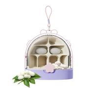 Boîte d'observation d'escargots, Worm Farm for Kids | Convoyeur de créatures anti-fuite avec ventilation ventilée claire,Reptiles éducatifs Accessoire amphibiens pour le projet de sciences de la