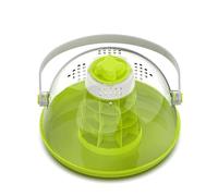 Boîte d'observation et d'élevage d'escargots multifonctionnelle - Habitat éducatif pour enfants, 23 x 19,5 x 13,5 cm, matériau ABS + PC, facile à nettoyer, bien ventilé, convient pour les vers à soie