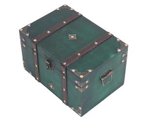 Boîte d'organisateurs Anciens Boîte de Rangement en Bois de Grande capacité sans Burrs Construction Décorative et élégante (Boîte XL avec verrouillage de clé) (Boîte XL avec verrouillage combiné à