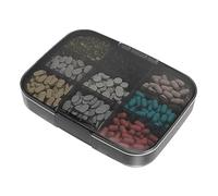 Boîte d'organisateurs de pilule de voyage - Porte-médicaments portable, récipient à l'épreuve d'humidité | Solution de stockage extra grande, accessoire de santé pratique de médicaments compacts pour