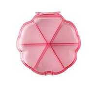 Boîte d'organisation de bijoux, 6 grilles, clous en plastique transparent, paillettes, strass, conteneur de perles, outil pour ongles, bijoux