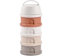 Boîte doseuse de lait 4 compartiments empilables Terracotta COTTON/TERRACOT G
