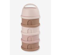 Boîte doseuse de lait 4 compartiments vieux rose TU