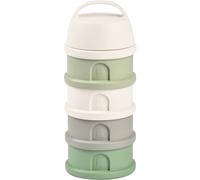 Boîte doseuse de lait empilable cotton white-sage green