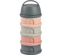 Boîte doseuse de lait empilable mineral grey-pink
