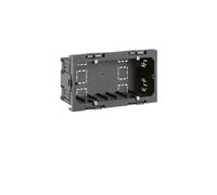 Hager Boîte double encastrée BKIS G2860 entraxe 60 mm