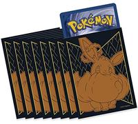 Boîte Dresseur Elite pour Pokémon [65 pochettes], montrez vos cartes avec les pochettes promotionnelles des boîtes Pokémon ETB (Gigantamax Evoli)