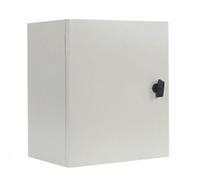 Boîte Électrique En Fer, Petite Boîte De Jonction Verrouillable, Étanche, avec Plaque De Montage et Vis De Mise à La Terre(20x15x12cm/7.9x5.9x4.7in)