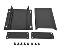 Boîte électrique Enclos en aluminium Aluminium Projet de projet pour la carte de circuit imprimé industrielle plaque noire mate industrielle