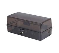 Boîte Électrique Étanche - Coffret Gestion Câbles Imperméable | Coffre Verrouillable Pour Prises Extérieures | Modèle Serrure Grand Volume Point Recharge Auto Coffret Aide Fiche