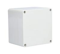Boîte Électrique Extérieure, 12x12x9cm Boîte de Jonction à Épreuve de Eau ABS, Boîte de Projet en Plastique pour Projets Contrôle de Pompe Éclairage WiFi