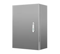 Boîte électrique résistante aux intempéries, boîtier électrique en acier inoxydable 304, boîte de jonction verrouillable avec plaque de montage(40x30x20cm)