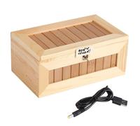 BoîTe éLectronique Usb En Bois, Tigre Mignon, Jouet Interactif Anti-Stress, Cadeau, DéCoration De Bureau
