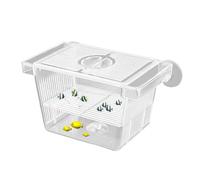 Boîte Élevage Aquarium - Isolation Transparente | Incubateur Bébé Poissons Et Crevettes | Convient Betta, Guppy | Accessoire Aquariums Durable Pour Reproduction, Quarantaine, Élevagge Maison, Bassin I