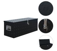 Boîte en aluminium 1085x370x400 mm Noir