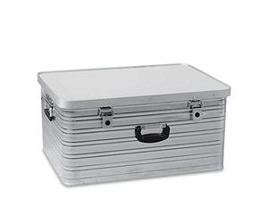 Boîte en Aluminium de Stockage BRB, Rectangulaire, Étanche, Résistant à la Corrosion, Température et Eau, 101 L, 710 x 520 x 345 mm