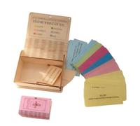 Boîte en bois avec versets de la Bible - Décoration religieuse avec 150 cartes - Pour la maison, la remise de diplôme, la prière quotidienne, le bureau, les réunions de famille, l'église, le mariage