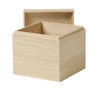 Boite En Bois Cube 12 Cm