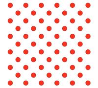 Boîte en carton à pois Blanc/rouge