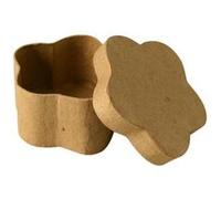 Boîte en carton fleur 8 cm G