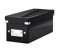 Boîte en carton pour CD Click & Store WOW - Noir