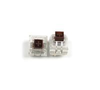 Boîte en Cristal Rose Jade Bleu, commutateurs à 3 Broches, étanches IP56, compatibles avec Les commutateurs Cherry MX (Size : 65 pcs, Color : Brown)