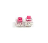 Boîte en Cristal Rose Jade Bleu, commutateurs à 3 Broches, étanches IP56, compatibles avec Les commutateurs Cherry MX (Size : 65 pcs, Color : Pink)