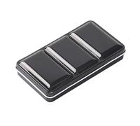 Boîte en fer blanc pour peinture à l ' aquarelle, mallette de rangement Portable en métal étanche, étui pour Palette d ' aquarelle pour peinture de voyage, ensemble Portable