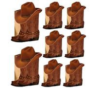 Boîte en forme de botte de cowboy | Décorations de fête | Vase à fleurs en forme de botte pour grange, mariage, ranch, maison, terrasse, jardin, festival de musique campagnard, atelier