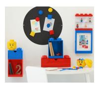 Boîte en forme de tête STORAGE HEAD HAPPY BOY, S, jaune