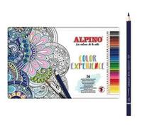 Boîte en métal 36 crayons aquarelable MandalaAlpi G